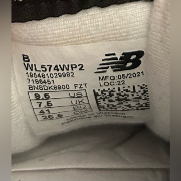 New Balance 574 Muli-Camo Trainers Sneakers Animal Print WL574WP2 Womens 9.5 NEW - Picture 11 of 15